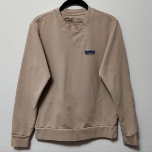 Patagonia Men's Beige Crewneck Sweater Oar Tan Size XS